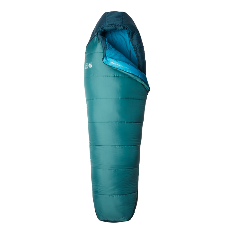 Mountain Hardwear Bozeman 9C Sleeping Bag in Washed Turquoise - Regular Left Zip-2